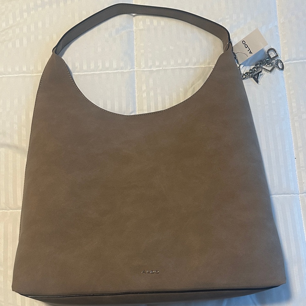 Aldo Taupe Hobo Bag